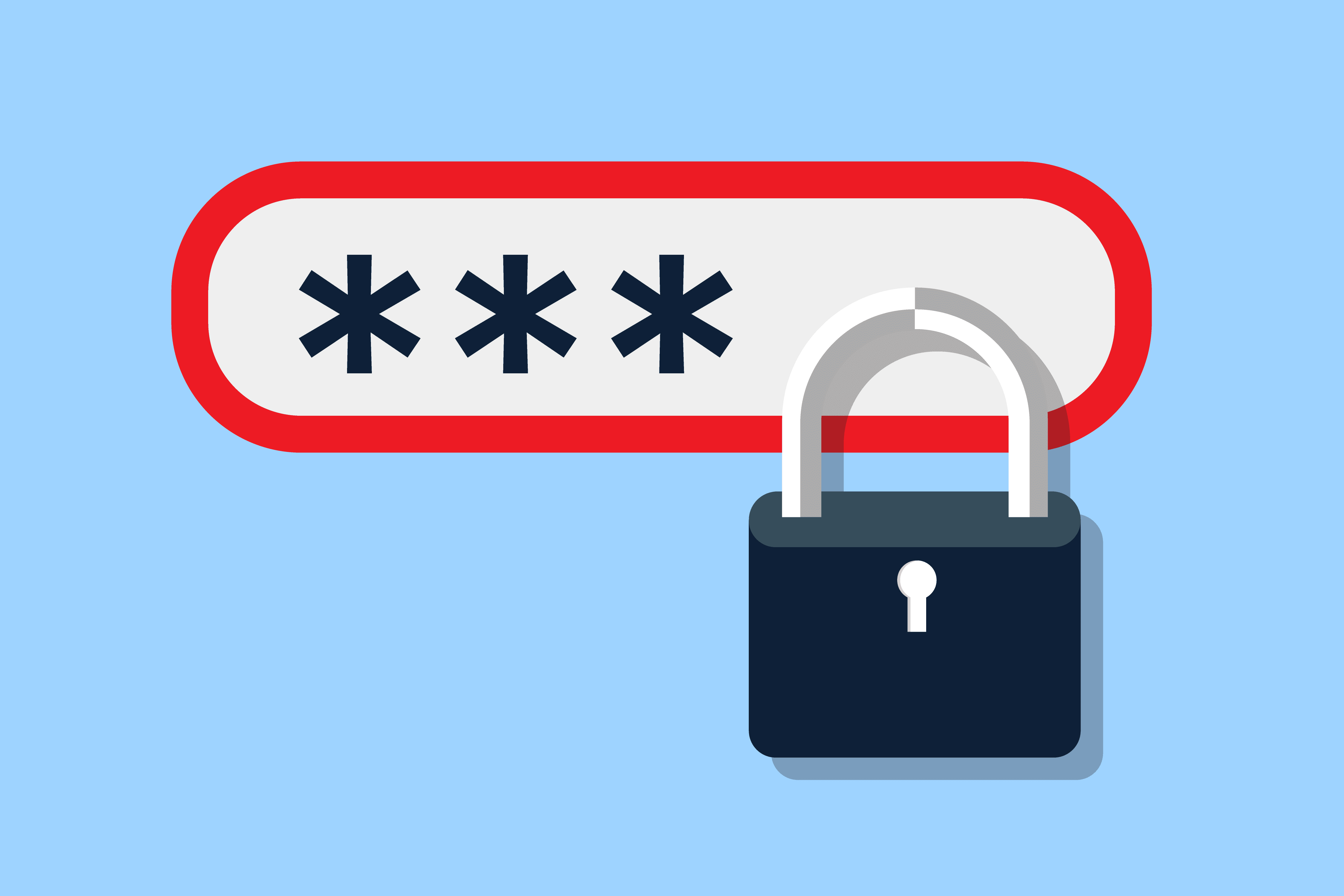Password security logo